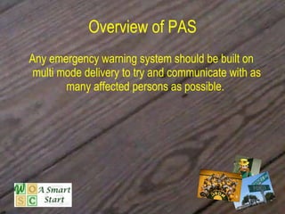 Overview of PAS ,[object Object]