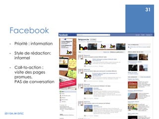 Call-to-action :inscription, sélection pour achatPages hameçons (SEO: moteurs)201104 JW ISFSC24Priorité : teasing