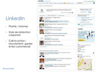 Call-to-action :accès direct aux produits demandésPages hameçons (SEO: moteurs)201104 JW ISFSC25Priorité : teasing