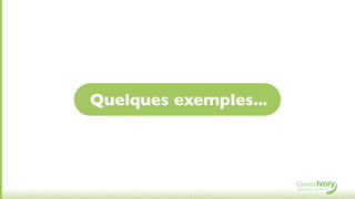 Quelques exemples...
 