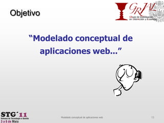 Objetivo15Modelado conceptual de aplicaciones web