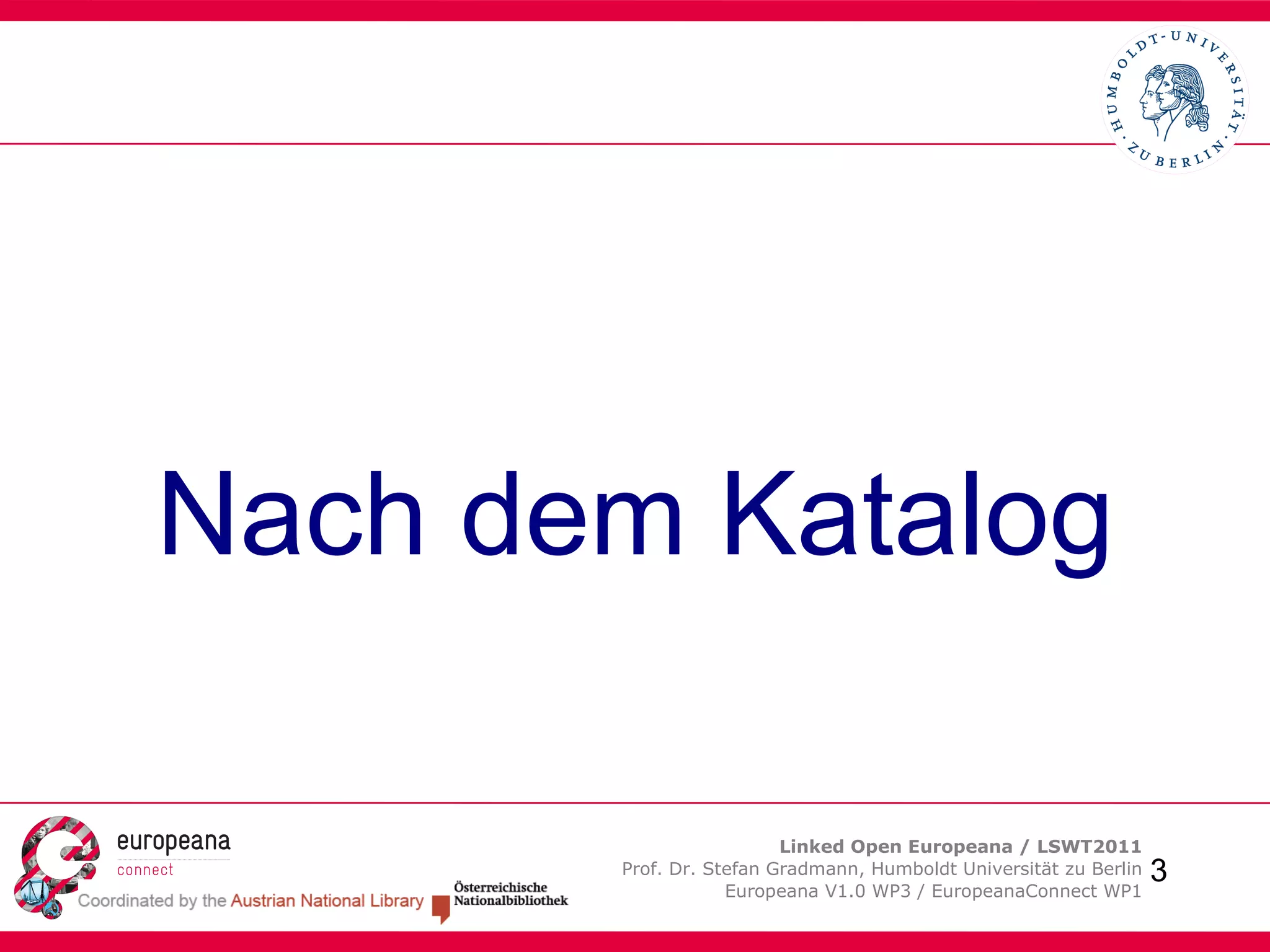 NICHT: was ist Linked Data 