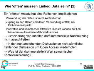 Stellen Rückwärtskompatibilität zu ESE her Open Archives Initiative Object Reuse & Exchange ( OAI ORE ) Organisiert und modelliert Aggregationen von Web-Resourcen für die Objektrepräsentation 