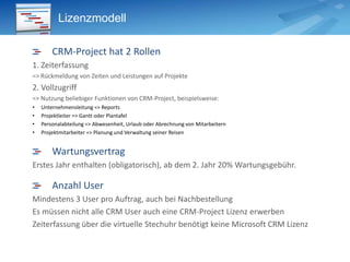 Dashboard mit Beispielreports