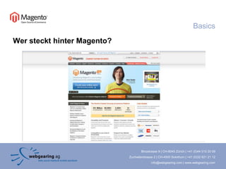 BasicsWer steckt hinter Magento?