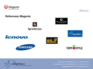 Referenzen MagentoBasics