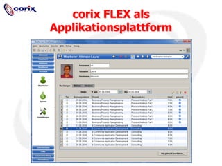 corix FLEX als Applikationsplattform