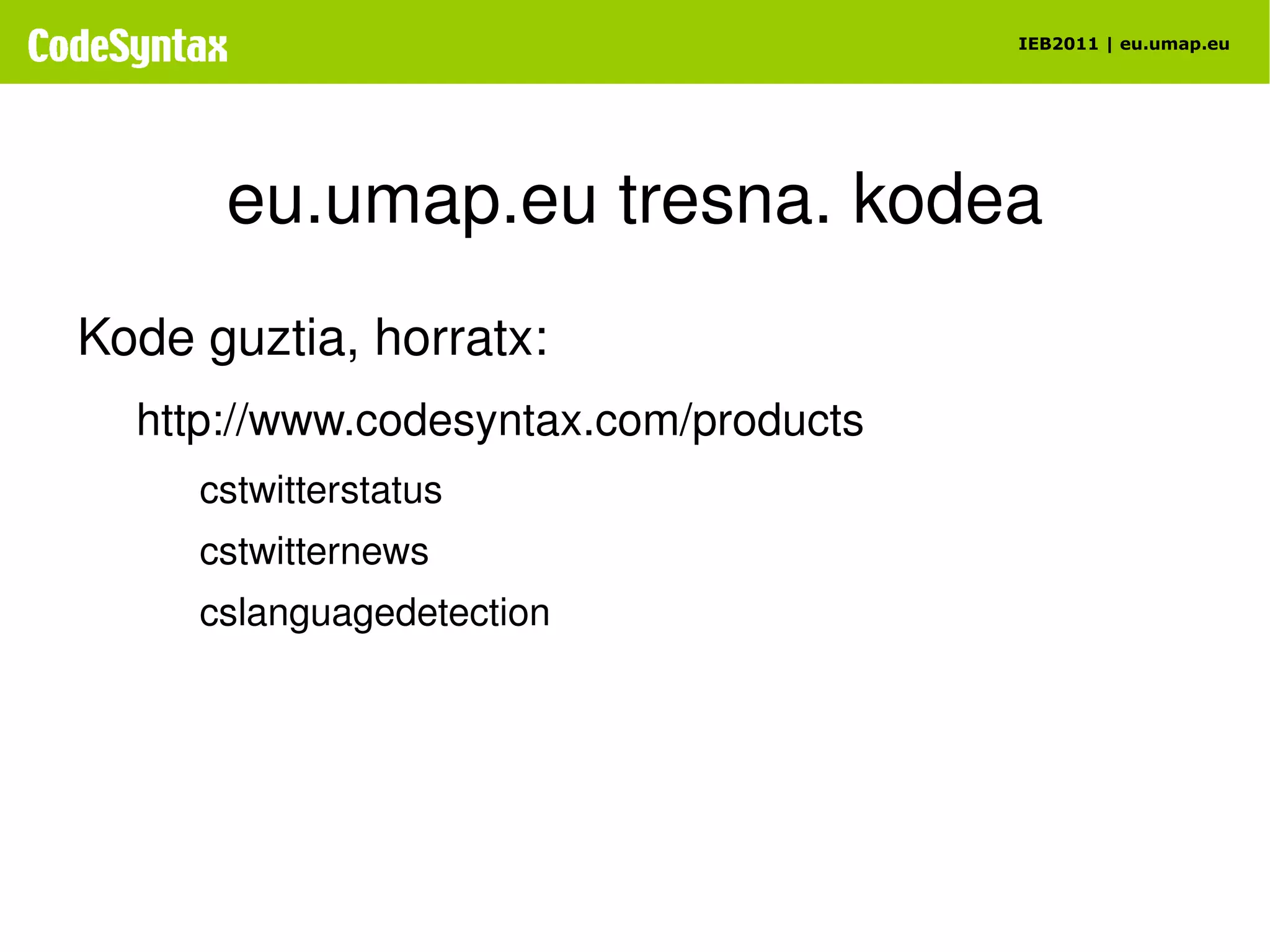 Language and Country -> users 