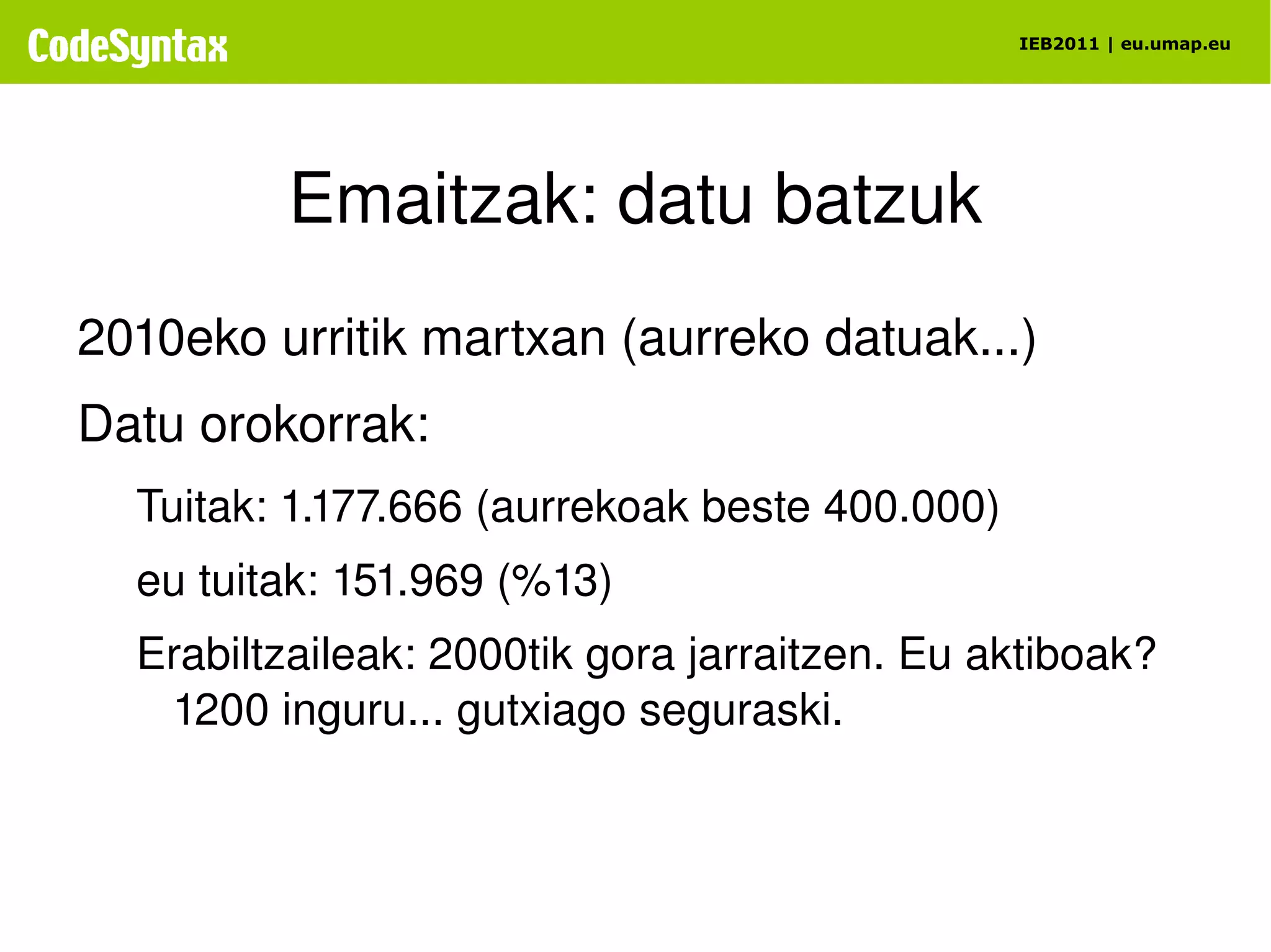 Limit: eskaera berezia (50000) X (10) minutuz behin, eskaera berritu 