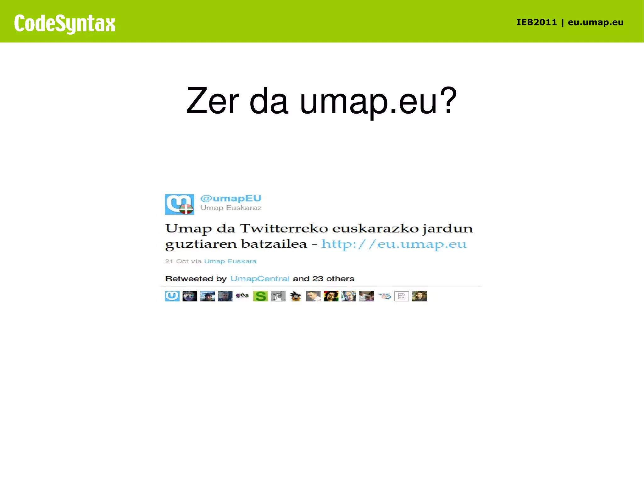 Tresna . Nola dabil. 