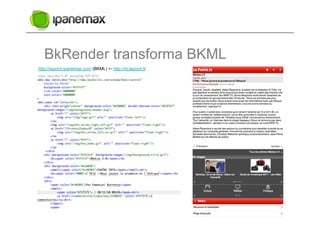 BkRender transforma BKML
http://lepoint.ipanemax.com (BKML) <- http://m.lepoint.fr
 