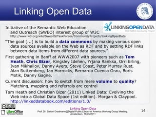 …  and the way extending the Web in scope is actually done: A Web of Things 