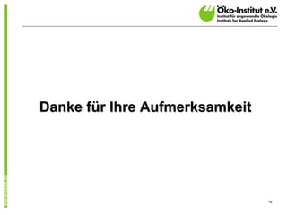 Danke für Ihre Aufmerksamkeit




                                16
 