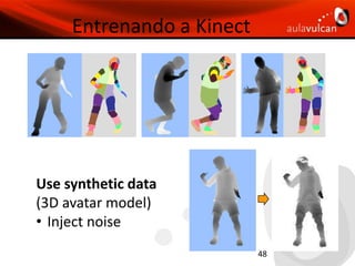 Basado en 3 modelos de “Skeleton“ El proceso se realiza en:Cálculo de distancia entre puntos conectados(relativos al «tamaño del cuerpo»)Cercanía de los huesos con las partes del cuerpoAplica además patrones para el «smoothness»36Paso 2: «Joint Positions» a «Skeleton»