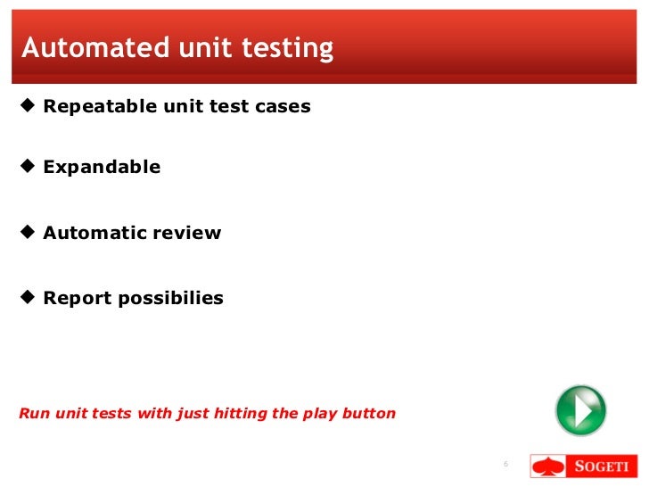 Automated Unit Testing