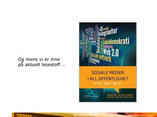 Og mens vi er inne på aktuelt lesestoff … 