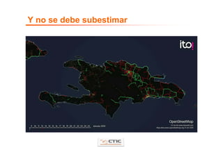 Y no se debe subestimar
 