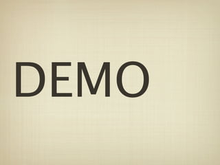 DEMO
 