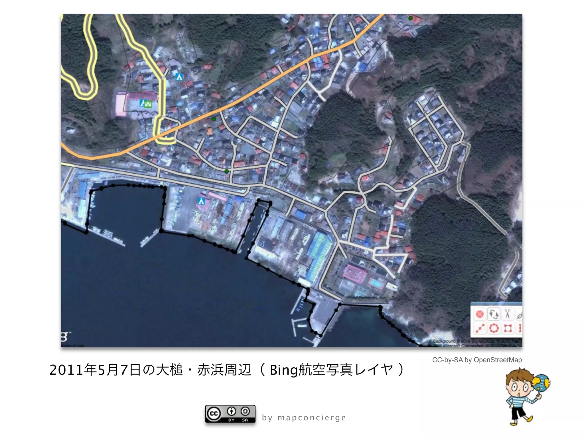 CC-by-SA by OpenStreetMap
2011   5   7    Bing


               by mapconcierge
 