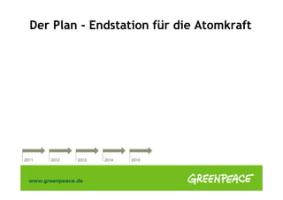 Der Plan - Endstation für die Atomkraft
 