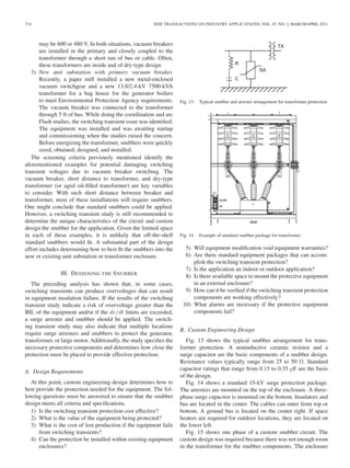 Transformer Switching Program Example Transformer Failure Due to Circuit Breaker Induced Switching Transients ...