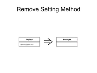 Remove Setting Method
 