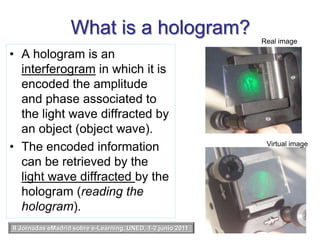  C.V.Raman and N.S.N.Nath obtained evidence of thin grating behavior of an acoustic wave irradiated with light and studied the nature of the diffracted field in 1935.  