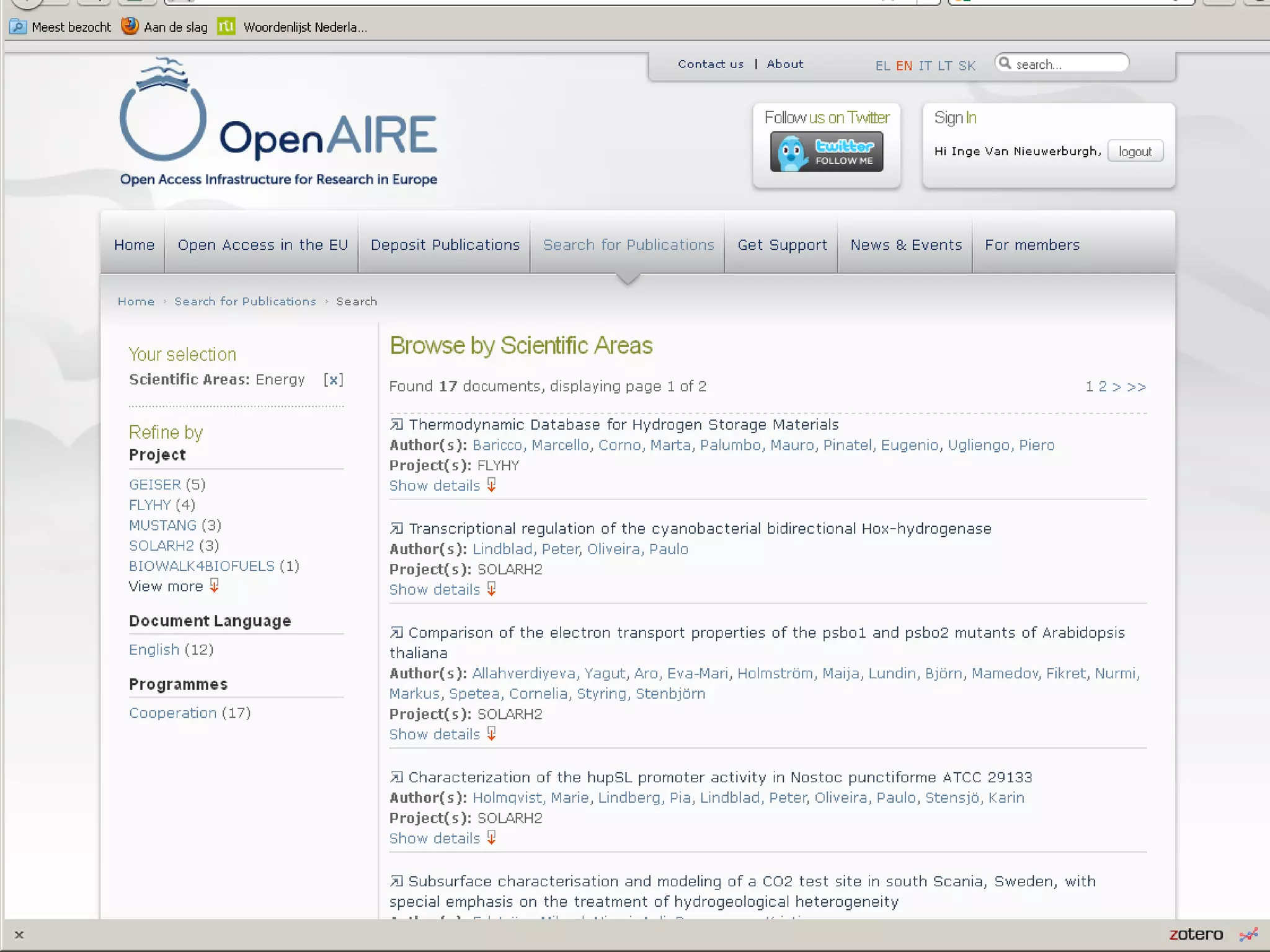 OpenAIRE webcast SPARC 07.06.2011
 