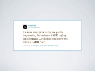 WebClusters, Redis