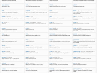 WebClusters, Redis