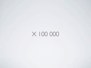 X 100 000
 