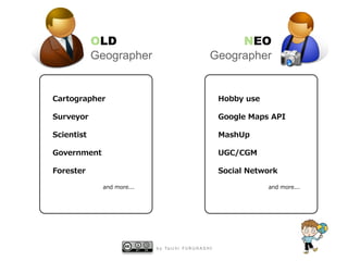 OLD                                             NEO
Geographer                                 Geographer


                                                 

                                                         




                                                 

                                                             




             b y Ta i c h i F U R U H A S H I
 