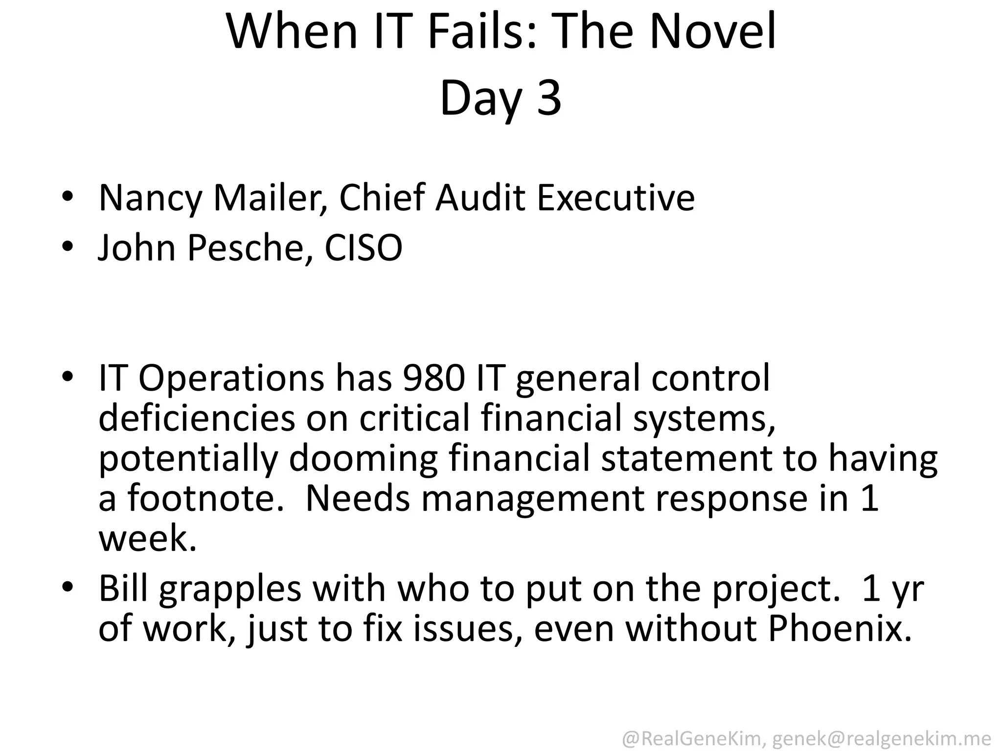 Effective pairing of preventive and detective controlsSource: IT Process Institute  