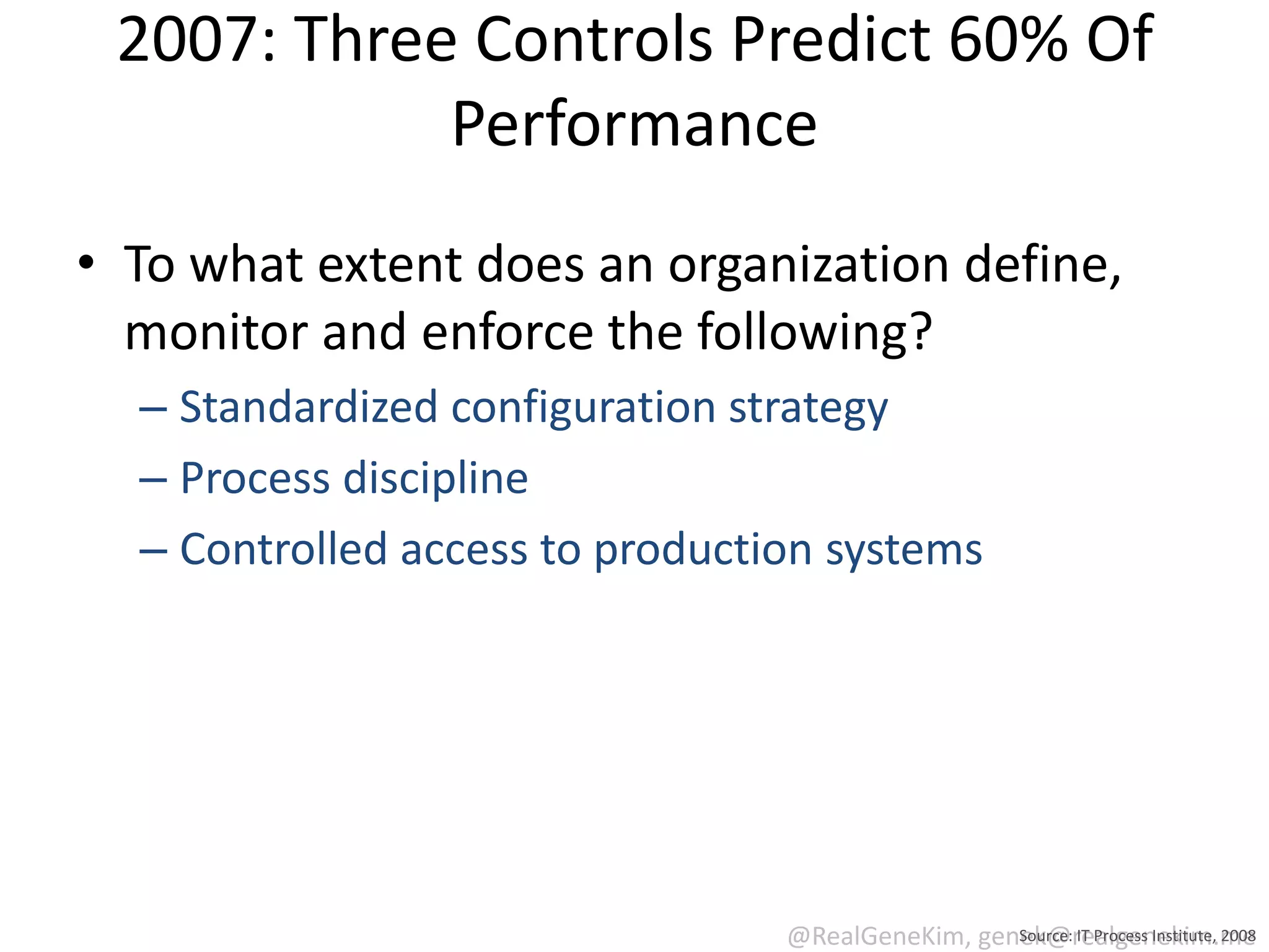 High performers find and fix security breaches faster