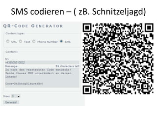 QR-CodesKommunikationswerkzeuge
