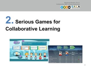 2.  Serious Games for Collaborative Learning 