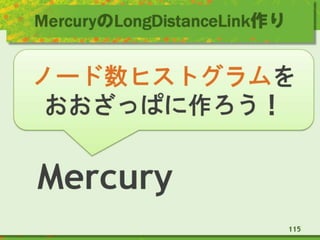 MercuryのLongDistanceLink作り