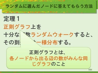 ランダムに選んだノードに答えてもらう方法