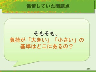 保留していた問題点