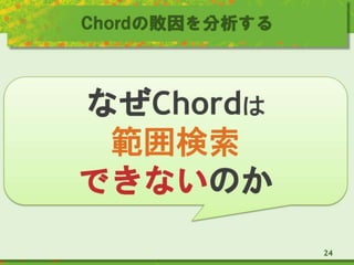 Chordの敗因を分析する