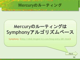 Mercuryのルーティング