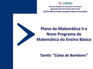 Direcção Regional de Educação do AlentejoAgrupamento de Escolas de SouselEscola Básica Padre Joaquim Maria Fernandes21-06-2011152x2x62x6x26x2x2
