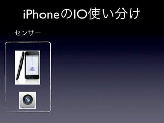 iPhone IO
 