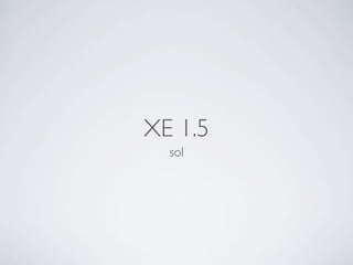 XE 1.5
  sol
 