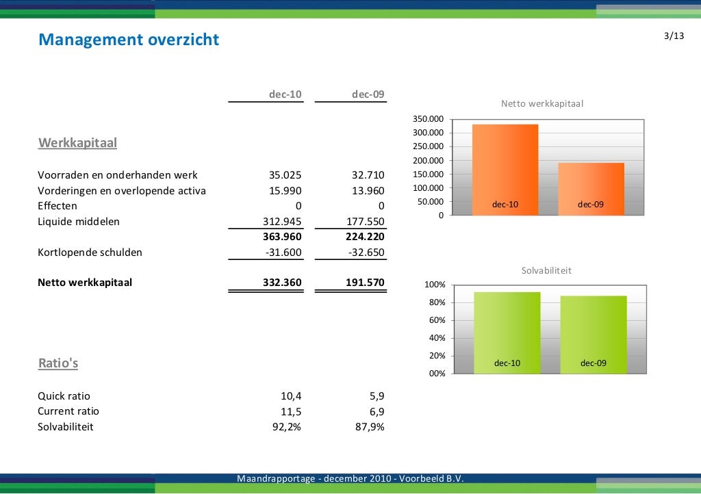 Standaardrapportage_Voorbeeld bv
