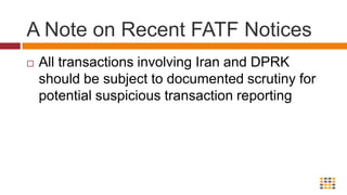 Reporting Transactions