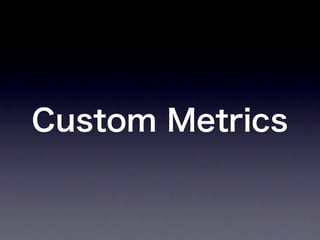 CloudWatch Custom Metrics