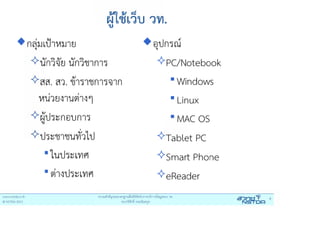 Thai MOST Web & Digital Standard