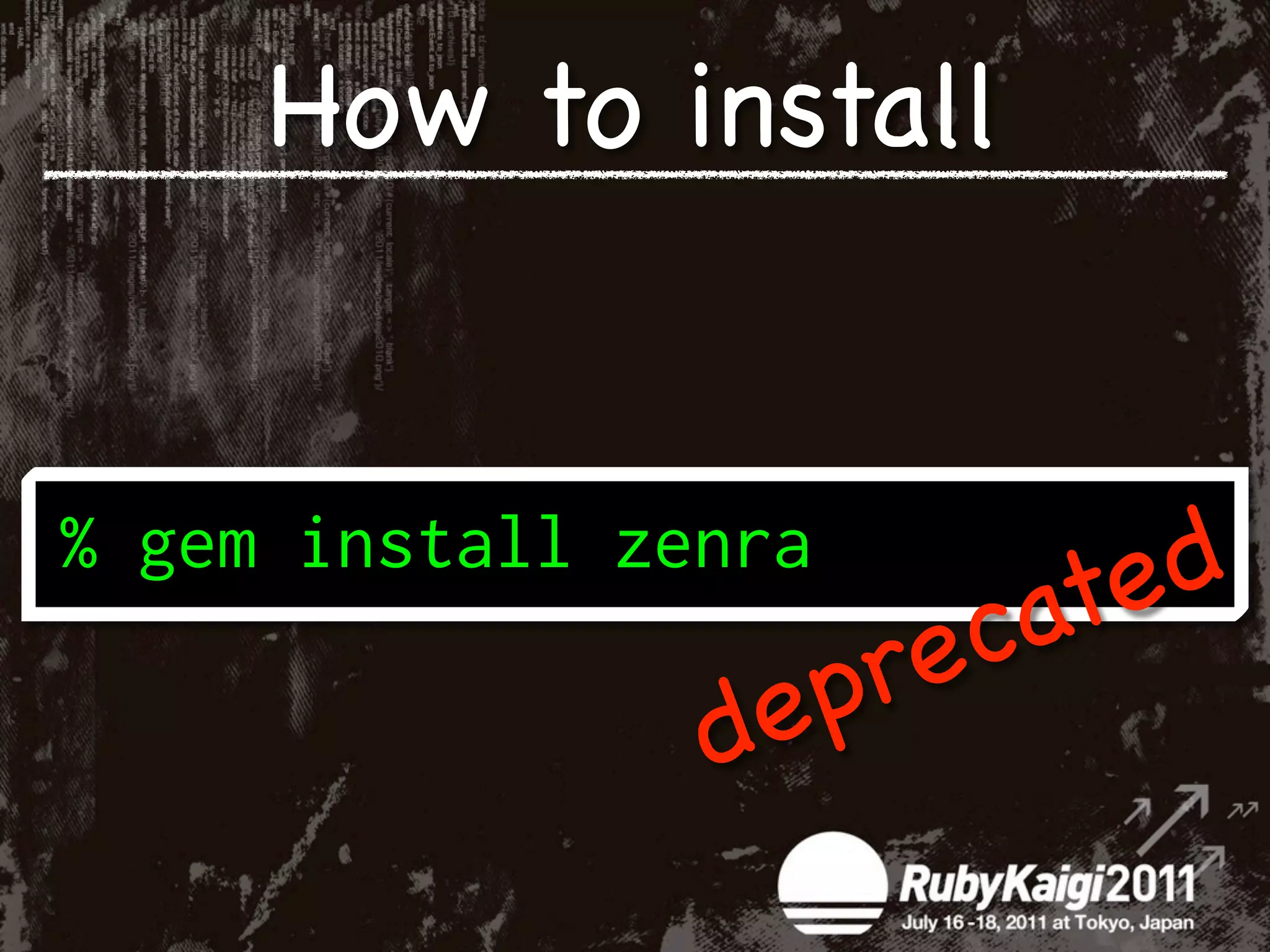 How to install



                 te d
            re ca
        de p
 