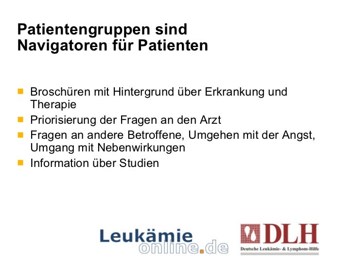 Leukämie online treffen